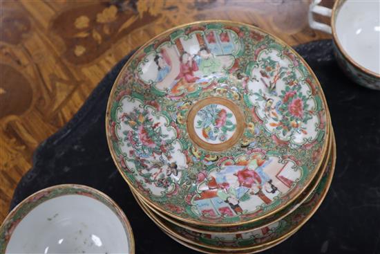 A Chinese Cantonese teaset